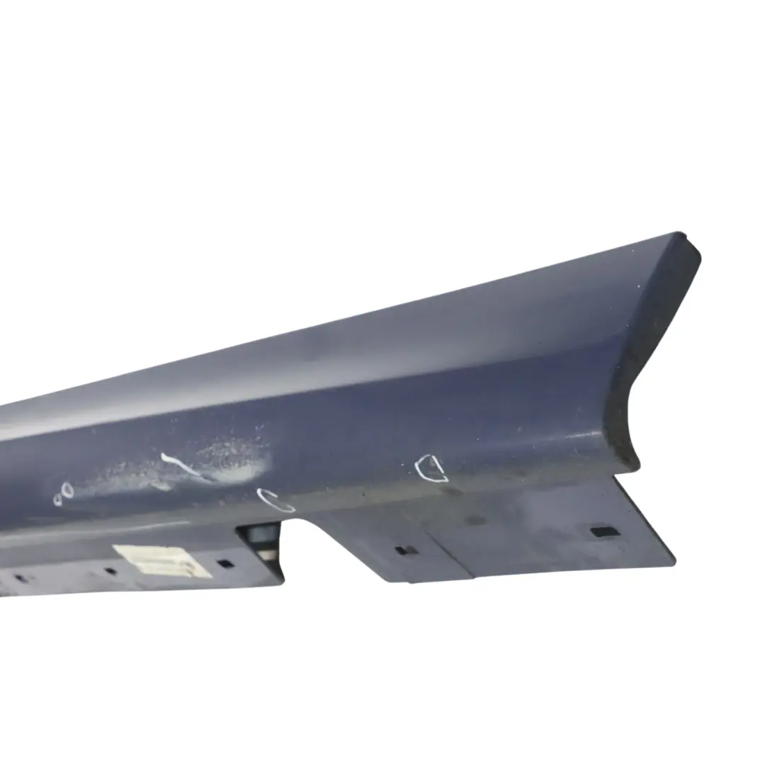 Side Skirt M Sport Sill Strip Cover Right O/S Le Mans Blue - 381 to BMW E90 LCI with Part number 0037230 BMW E90 LCI Side Skirt M Sport Sill Strip Cover Right O/S Le Mans Blue - 381 - SKU 0037230-LMB6 - Part number 0037230