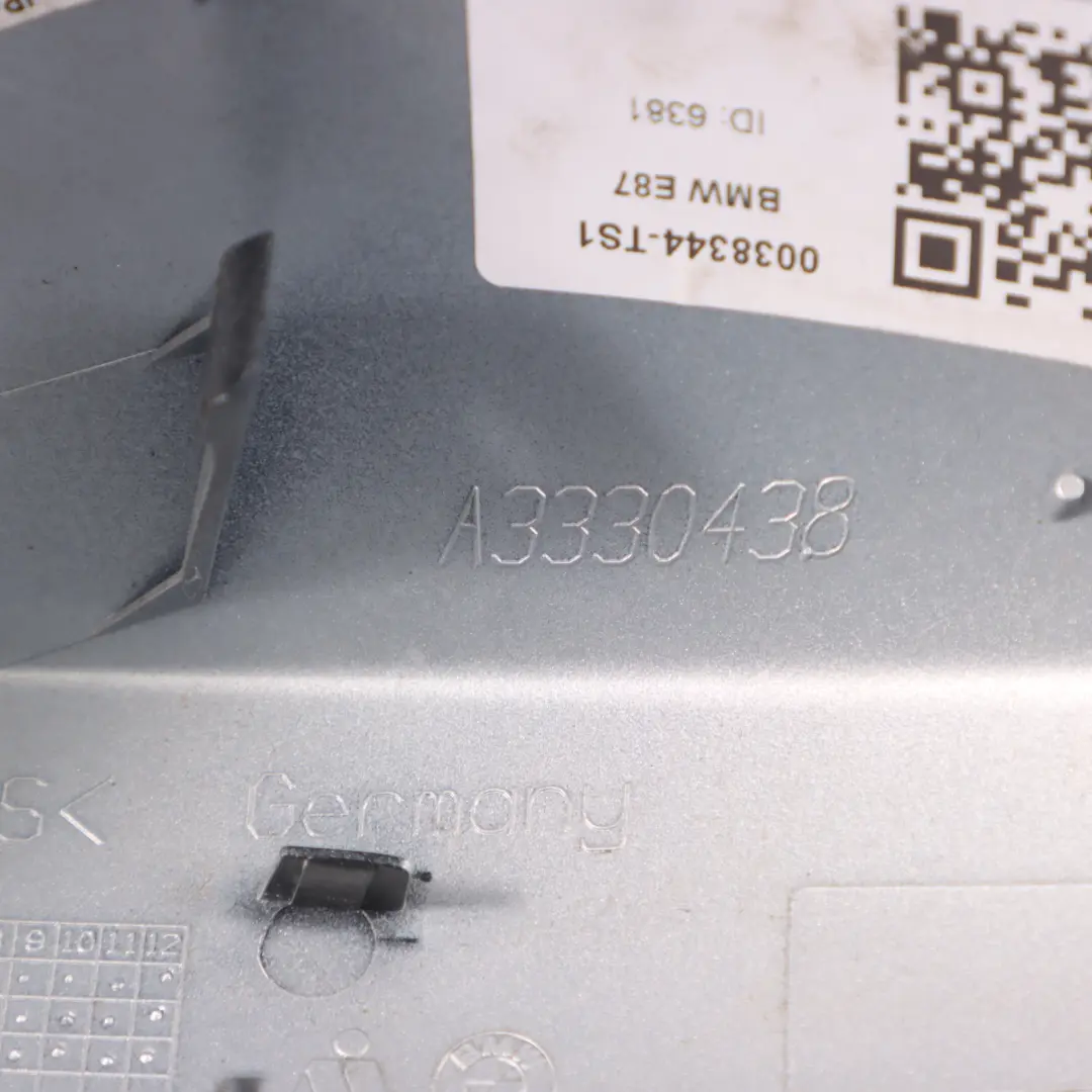 Abdeckung spiegel BMW E81 E87 LCI Rechts Gehäusekappe Titansilber Metallic 354 für mit Teilenummer 0038344 Abdeckung spiegel BMW E81 E87 LCI Rechts Gehäusekappe Titansilber Metallic 354 - SKU 0038344-TS1 - Teilenummer 0038344