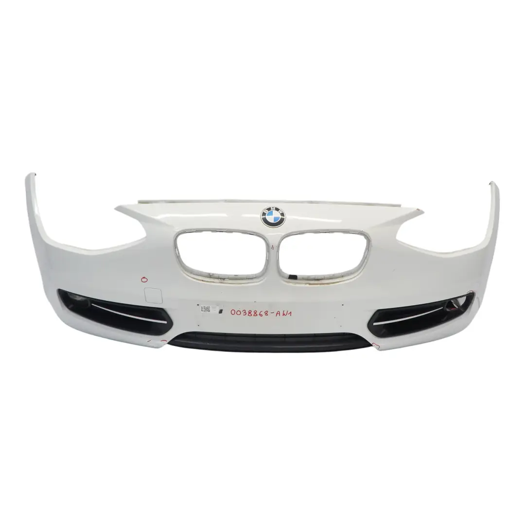 BMW F20 F21 Bumper Front Trim Panel Covering Alpinweiss White - 300 - SKU 0038868-AW1 - Part number 0038868