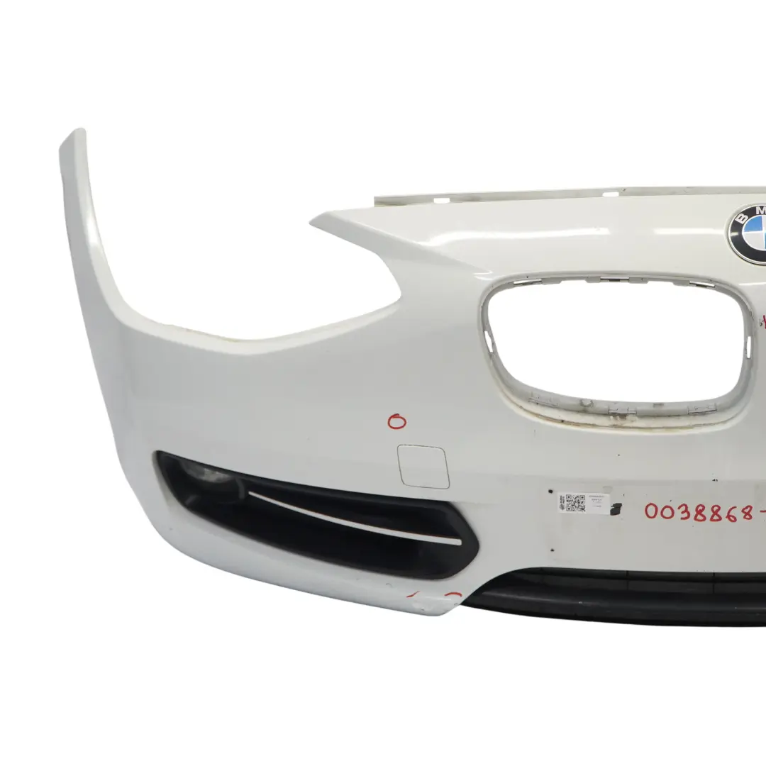 Bumper Front Trim Panel Covering Alpinweiss White - 300 to BMW F20 F21 with Part number 0038868 BMW F20 F21 Bumper Front Trim Panel Covering Alpinweiss White - 300 - SKU 0038868-AW1 - Part number 0038868