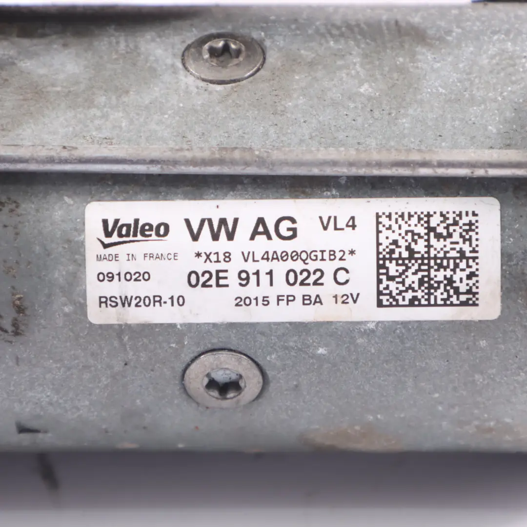 Audi A3 8V 2.0 TDI DFGA Diesel Moteur de démarrage - SKU 02E911022C - Numéro de pièce 02E911022C