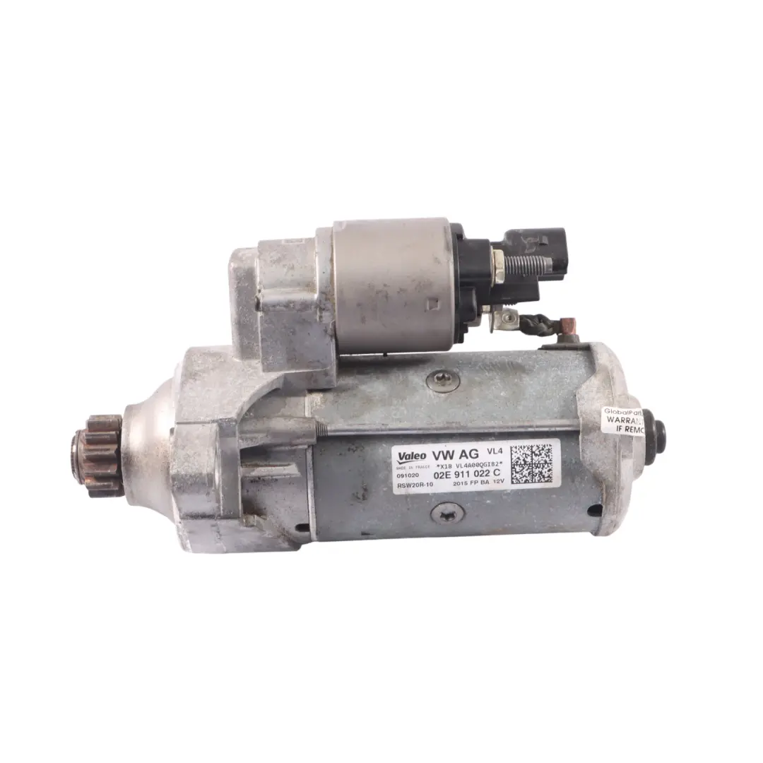 Audi A3 8V 2.0 TDI DFGA Diesel Moteur de démarrage - SKU 02E911022C - Numéro de pièce 02E911022C