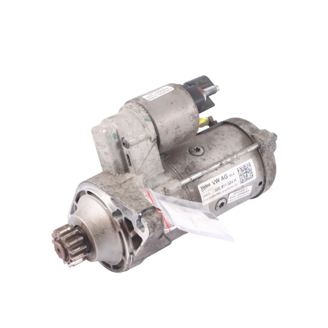 Volkswagen Seat Skoda Audi 2.0 TDI Diesel Motor Anlasser Valeo - SKU 02E911024H - Teilenummer 02E911024H