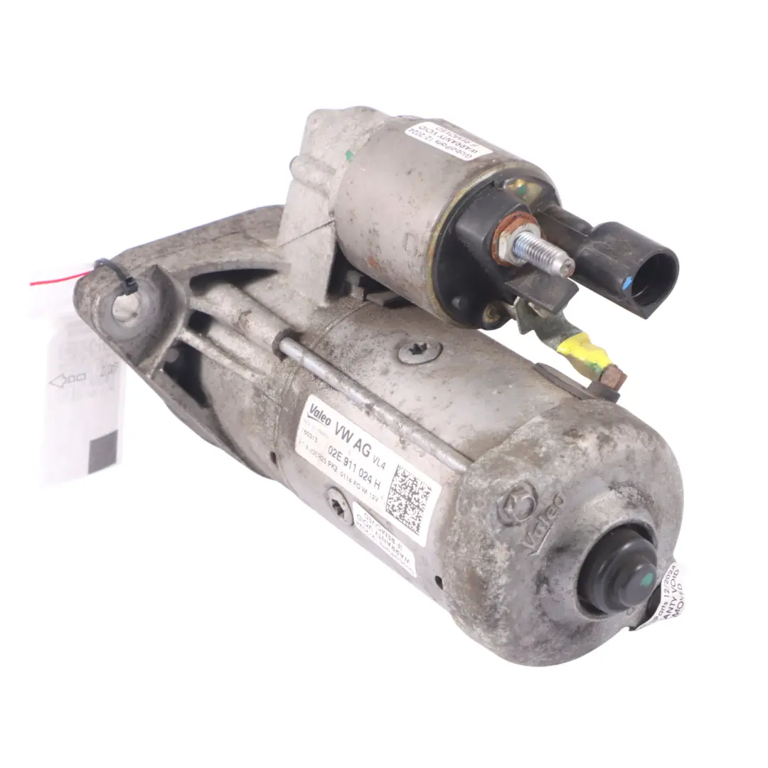 Volkswagen Seat Skoda Audi 2.0 TDI Diesel Engine Starter Motor Valeo - SKU 02E911024H - Part number 02E911024H