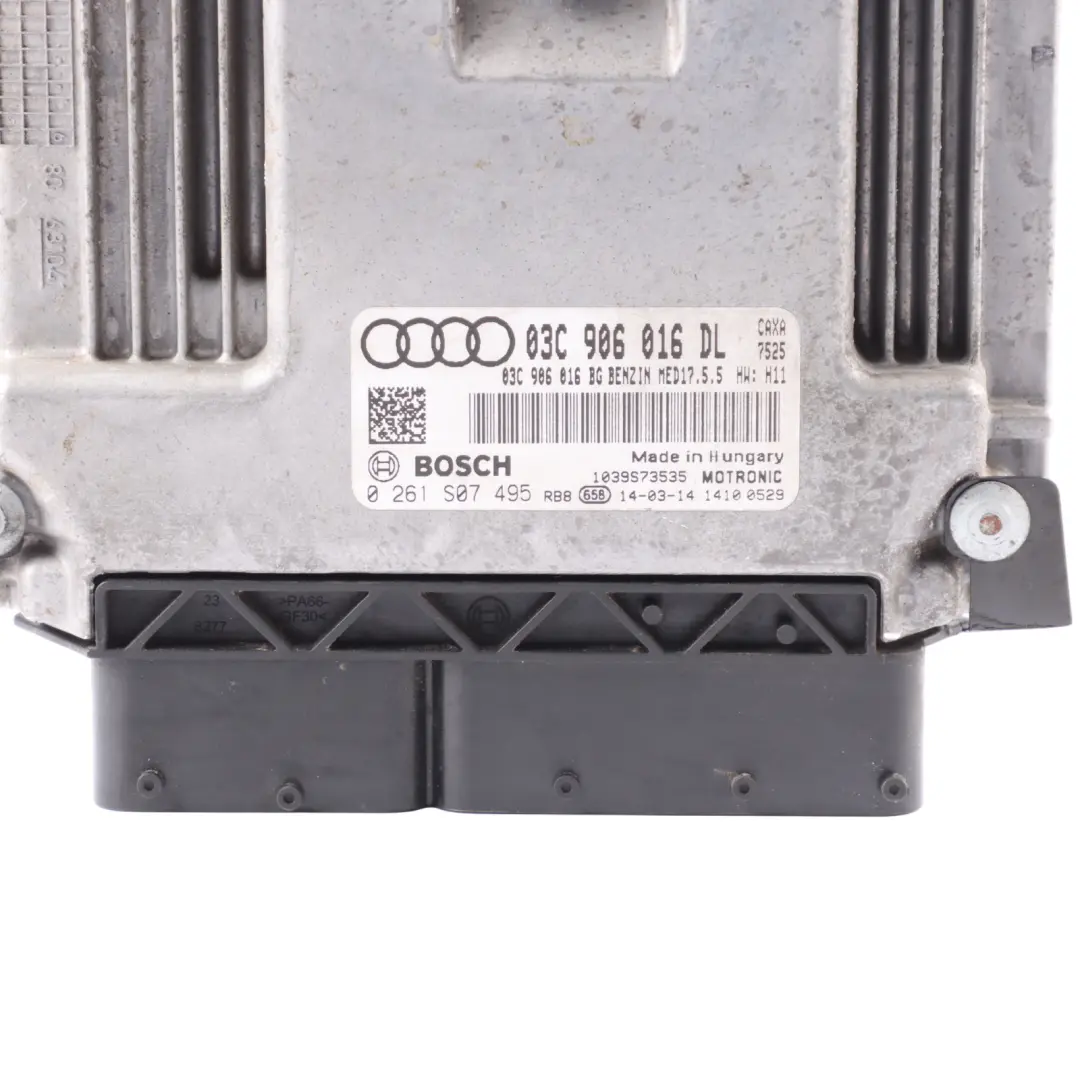 CAXA 122HP Engine Control Unit ECU Manual to Audi A1 8X 1.4 TSI with Part number 03C906016DL Audi A1 8X 1.4 TSI CAXA 122HP Engine Control Unit ECU Manual - SKU 03C906016DL - Part number 03C906016DL