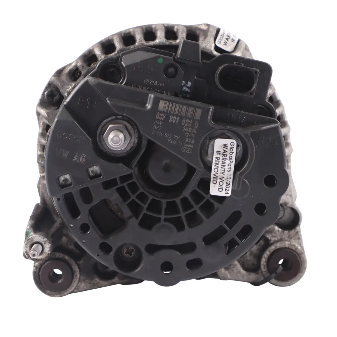 Audi A3 8V 2.0 TDI CRLB Alternatore diesel - SKU 03F903023D - Numero di parte 03F903023D