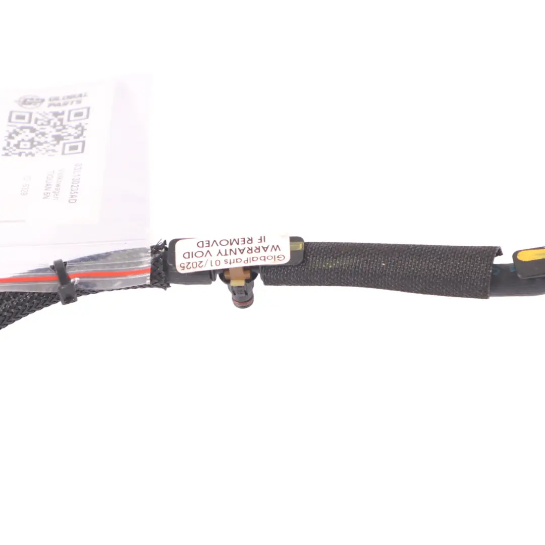 Tuyau carburant retour d'alimentation pour Volkswagen Tiguan 5N à propos du numéro de pièce 03L130235AD Volkswagen Tiguan 5N Tuyau carburant retour d'alimentation - SKU 03L130235AD - Numéro de pièce 03L130235AD