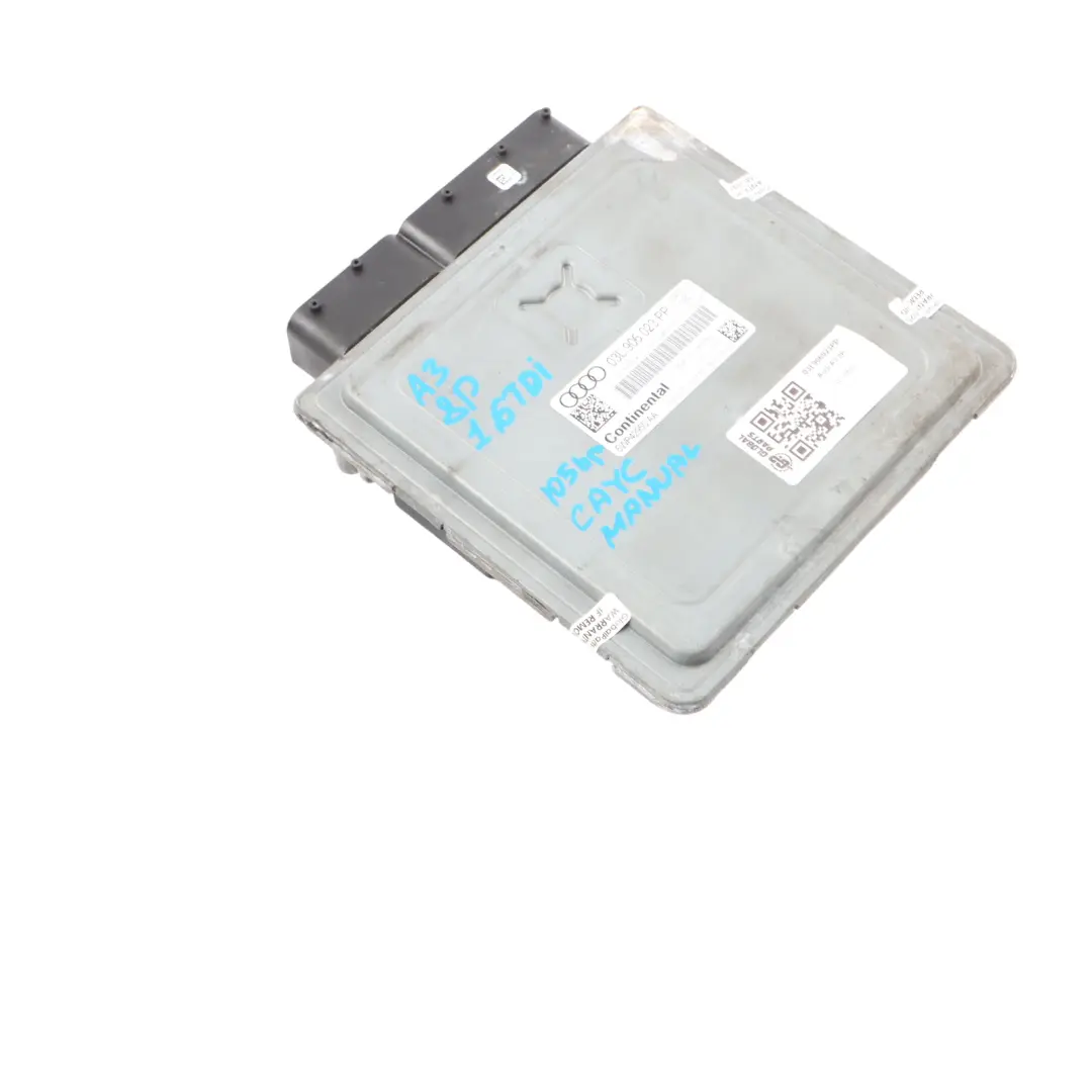 Audi A3 8P 1.6 TDI 105HP CAYC Diesel Engine Control Unit ECU Module - SKU 03L906023PP - Part number 03L906023PP