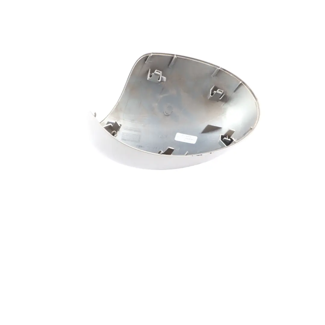 Wing Mirror Mini R55 R56 Power Fold Cap Case Left N/S Sparkling Silver A60 to Cover with Part number 0415375 Cover Wing Mirror Mini R55 R56 Power Fold Cap Case Left N/S Sparkling Silver A60 - SKU 0415375-SS - Part number 0415375