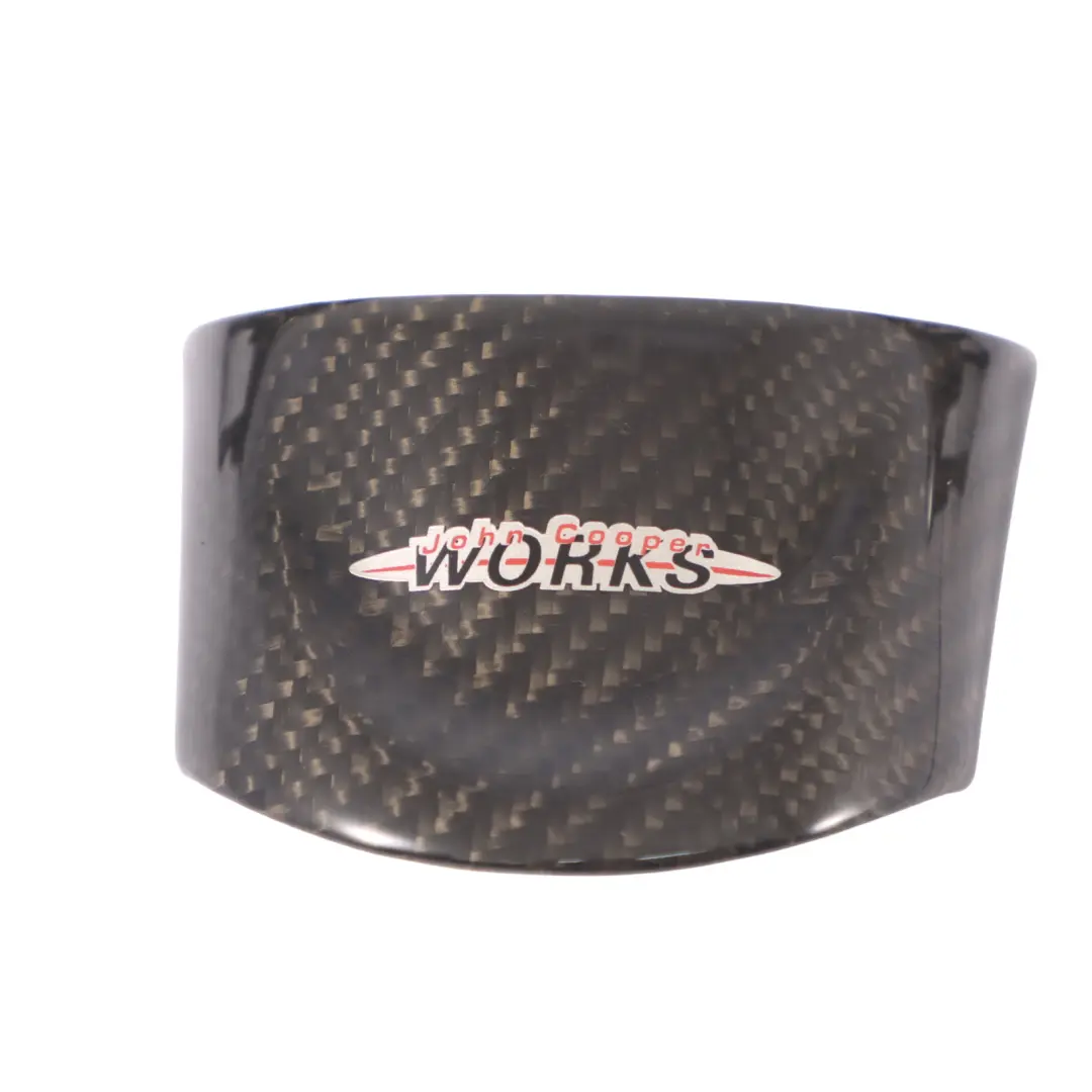 Embellecedor Volante Carbono John Cooper Works Set para Mini R55 R56 R57 JCW con número de pieza 0421084 Mini R55 R56 R57 JCW Embellecedor Volante Carbono John Cooper Works Set - SKU 0421084-1 - Número de pieza 0421084