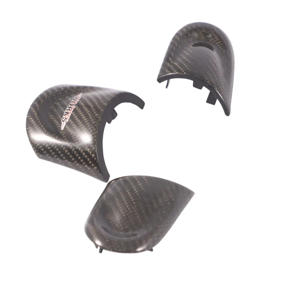 Mini R56 R57 JCW Kierownica Osłona Pokrywa Carbon John Cooper Works Komplet - SKU 0421084-1 - Numer Części 0421084