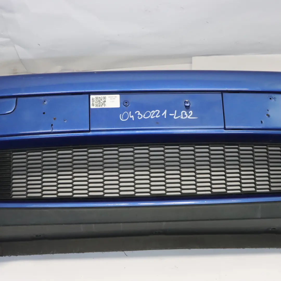 Mini R56 Front Bumper Complete Trim Panel R55 Lightning Blue Metallic - A63 - SKU 0430221-LB2 - Part number 0430221
