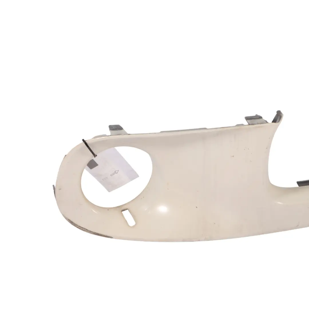 Paraurti anteriore sinistro Pannello rivestimento Pepper White per Mini R55 R56 R57 con numero di parte 0430225 Mini R55 R56 R57 Paraurti anteriore sinistro Pannello rivestimento Pepper White - SKU 0430225-PW3 - Numero di parte 0430225