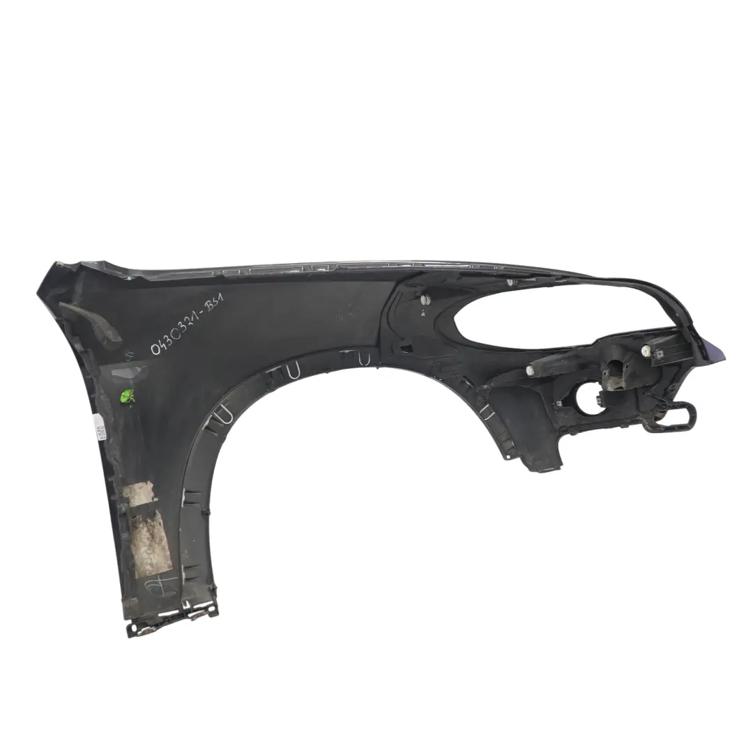 Side Wing Panel BMW X5 E70 Front Left N/S Fender Black Sapphire Metallic - 475 to with Part number 0430321 Side Wing Panel BMW X5 E70 Front Left N/S Fender Black Sapphire Metallic - 475 - SKU 0430321-BS1 - Part number 0430321