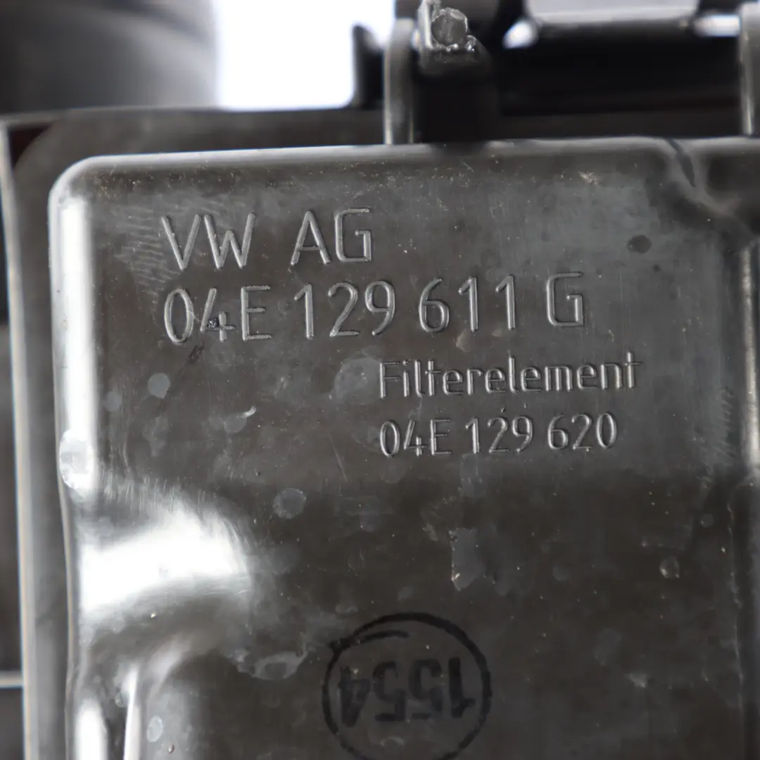 Volkswagen Audi Skoda Seat Boîte Filtre Air Admission Moteur Essence - SKU 04E129611G - Numéro de pièce 04E129611G