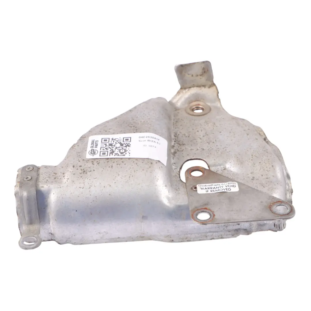 térmico Seat Ibiza 6J Volkswagen Polo 6C Turbo Revestimiento para Escudo con número de pieza 04E253041F Escudo térmico Seat Ibiza 6J Volkswagen Polo 6C Turbo Revestimiento - SKU 04E253041F - Número de pieza 04E253041F