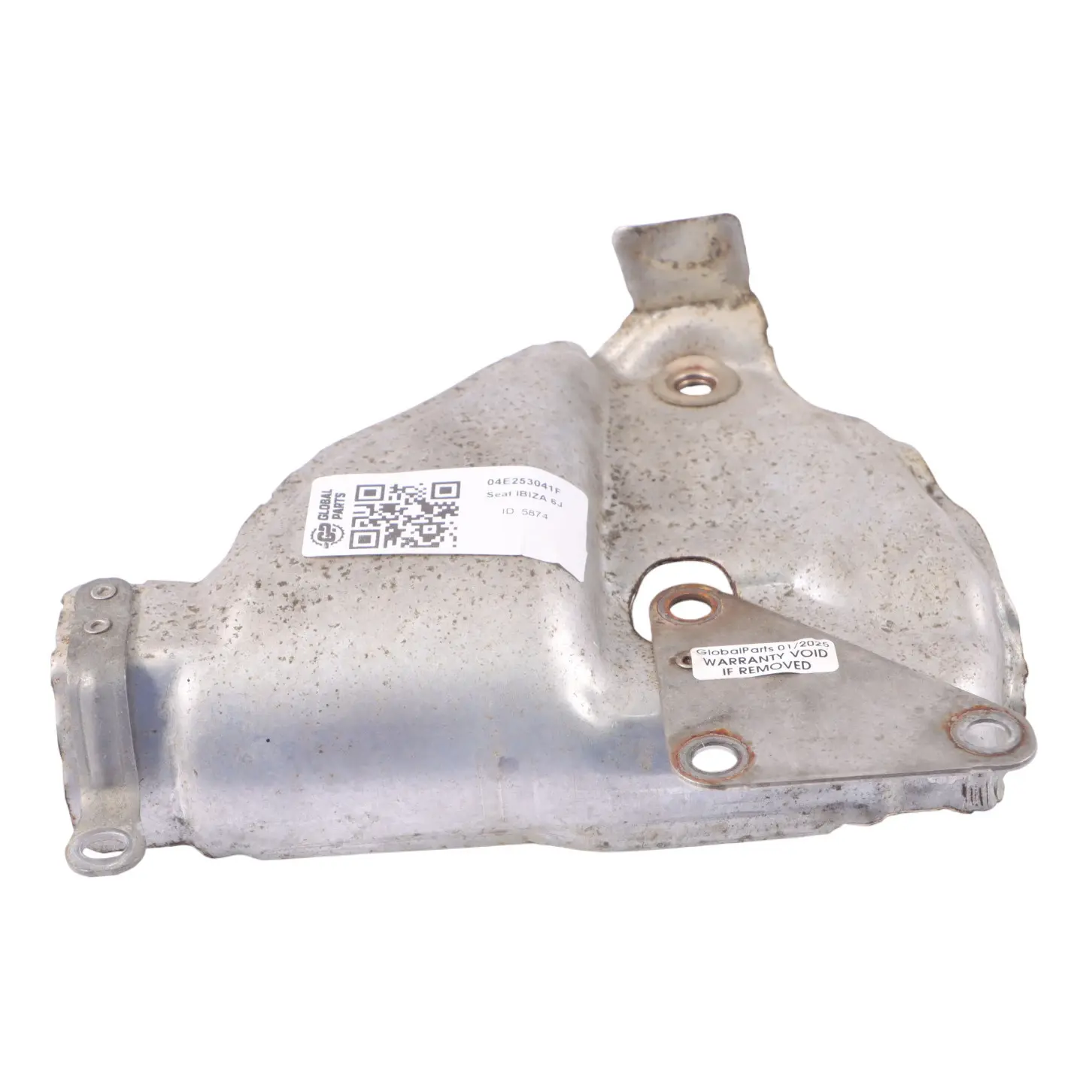 Scudo termico Seat Ibiza 6J Volswagen Polo 6C Turbo Rivestimento 04E253041F