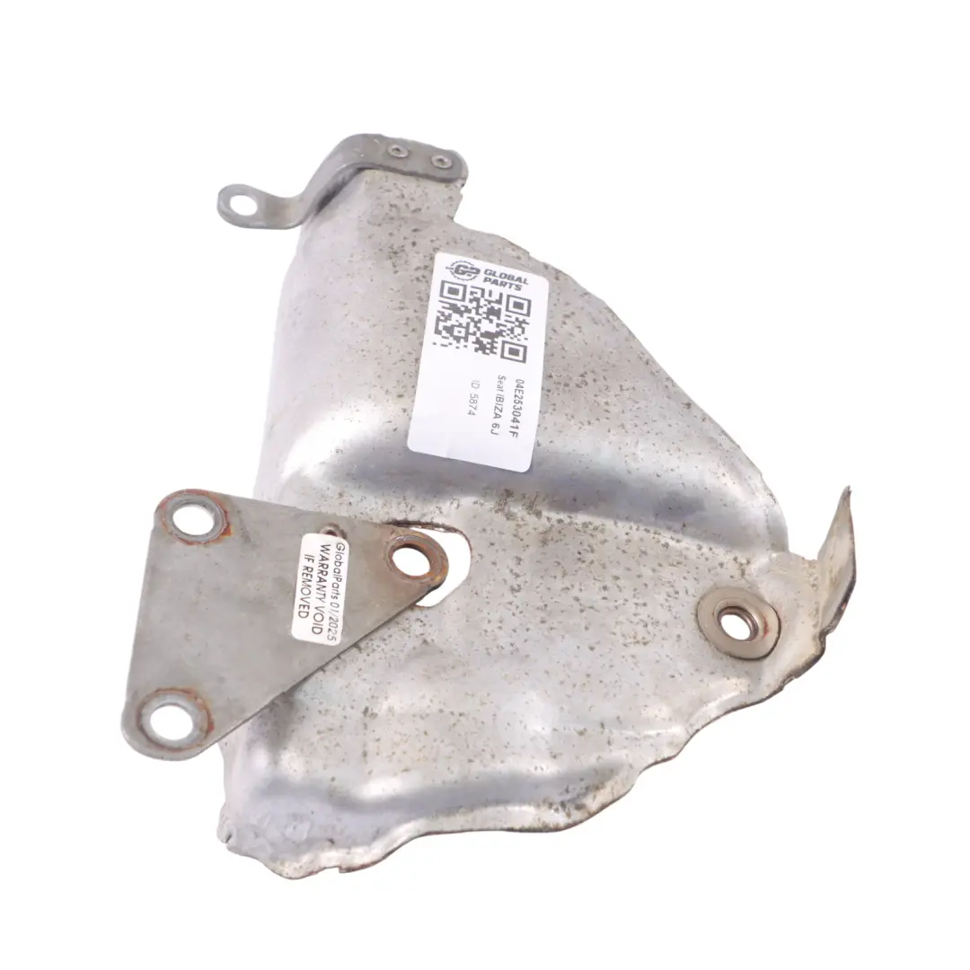 Heat Shield Seat Ibiza 6J Volkswagen Polo 6C Turbo Screening Covering to with Part number 04E253041F Heat Shield Seat Ibiza 6J Volkswagen Polo 6C Turbo Screening Covering - SKU 04E253041F - Part number 04E253041F