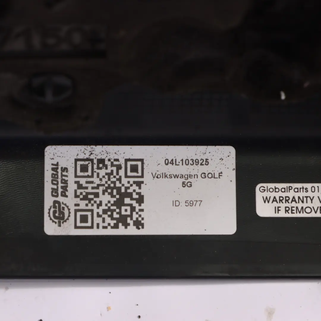 Volkswagen Golf 5G Osłona Obudowa Silnika Górna - SKU 04L103925Q - Numer Części 04L103925Q