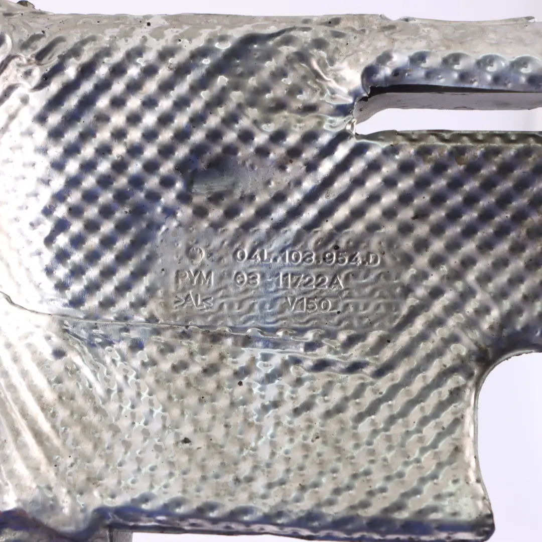 bouclier thermique plaque de protection pour Audi A3 8V à propos du numéro de pièce 04L103954D Audi A3 8V bouclier thermique plaque de protection - SKU 04L103954D - Numéro de pièce 04L103954D