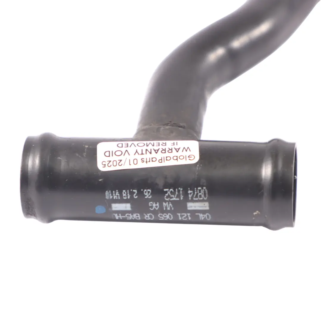 Tuyau d'eau Audi A3 8V Skoda Octavia IV 1.6 TDI Coolant Line Pipe pour à propos du numéro de pièce 04L121065CR Tuyau d'eau Audi A3 8V Skoda Octavia IV 1.6 TDI Coolant Line Pipe - SKU 04L121065CR - Numéro de pièce 04L121065CR