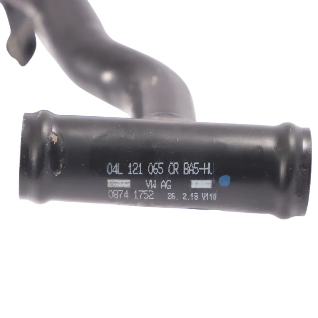 Water Hose Audi A3 8V Skoda Octavia IV 1.6 TDI Coolant Line Pipe to with Part number 04L121065CR Water Hose Audi A3 8V Skoda Octavia IV 1.6 TDI Coolant Line Pipe - SKU 04L121065CR - Part number 04L121065CR