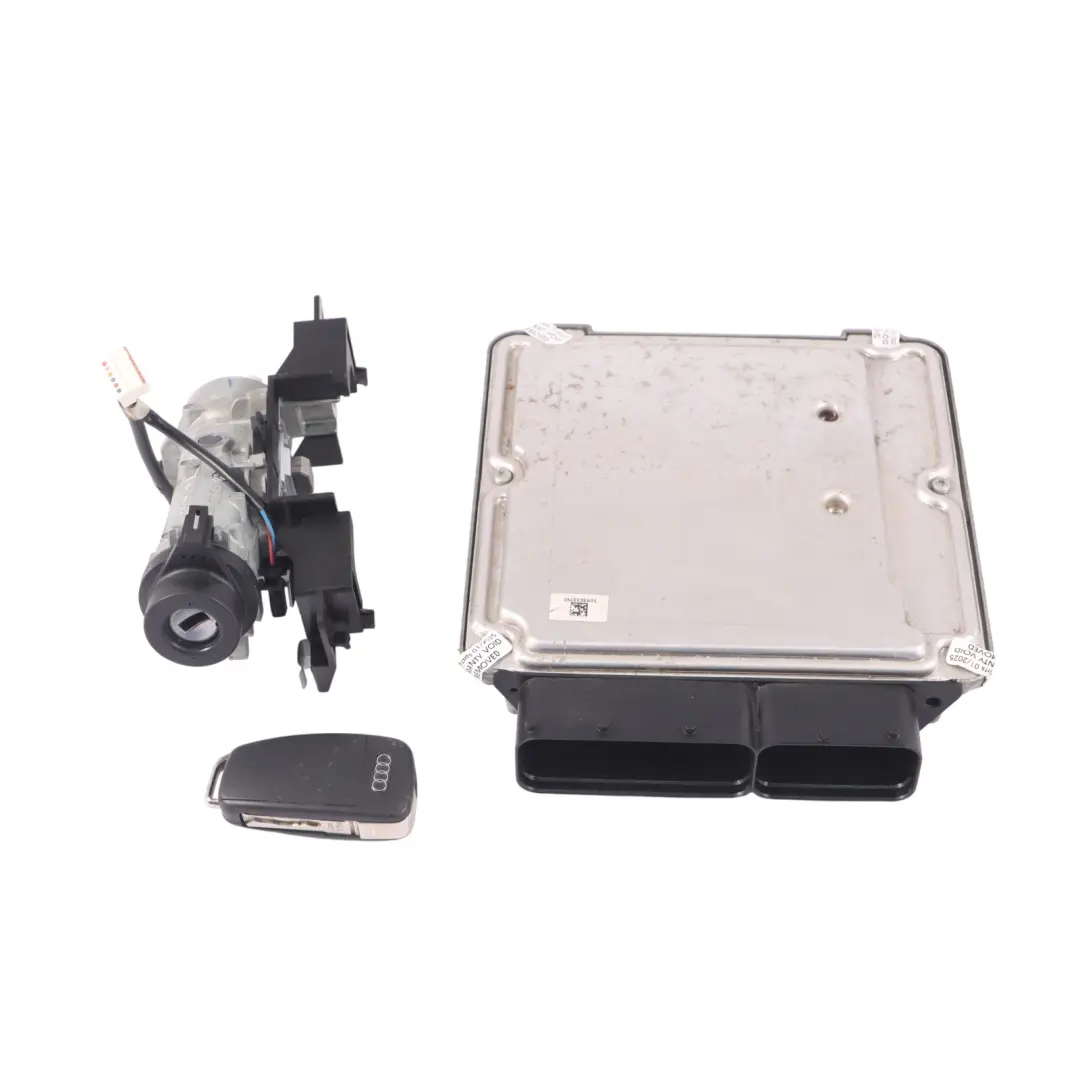 Audi Q3 8U 2.0 TDI DFTA 150HP Quattro Engine ECU Kit Ignition + Key - SKU 04L907309AB-1 - Part number 04L907309AB