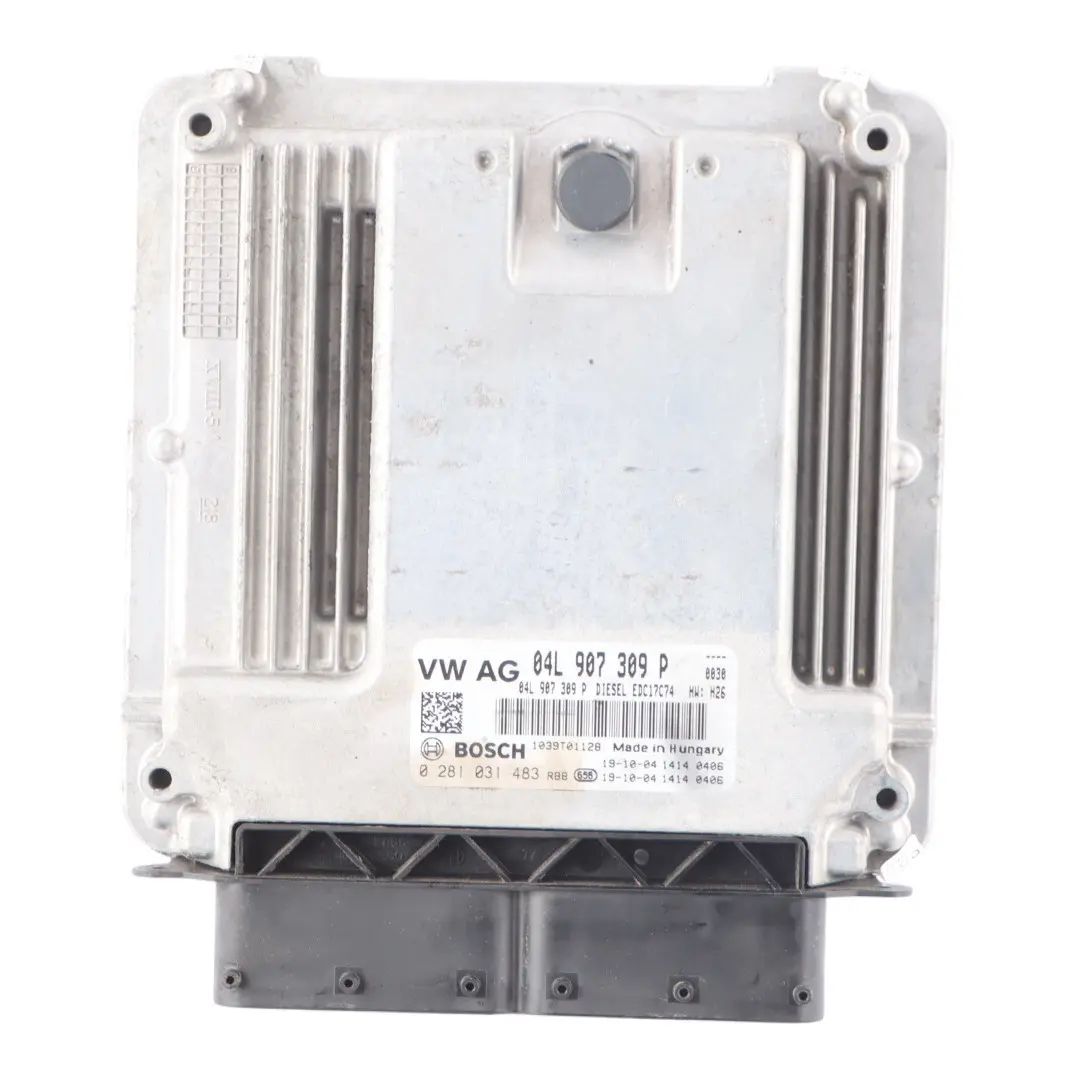 Audi A3 8V 2.0 TDI DFGA 150HP Engine Control Unit ECU Automatic - SKU 04L907309P - Part number 04L907309P