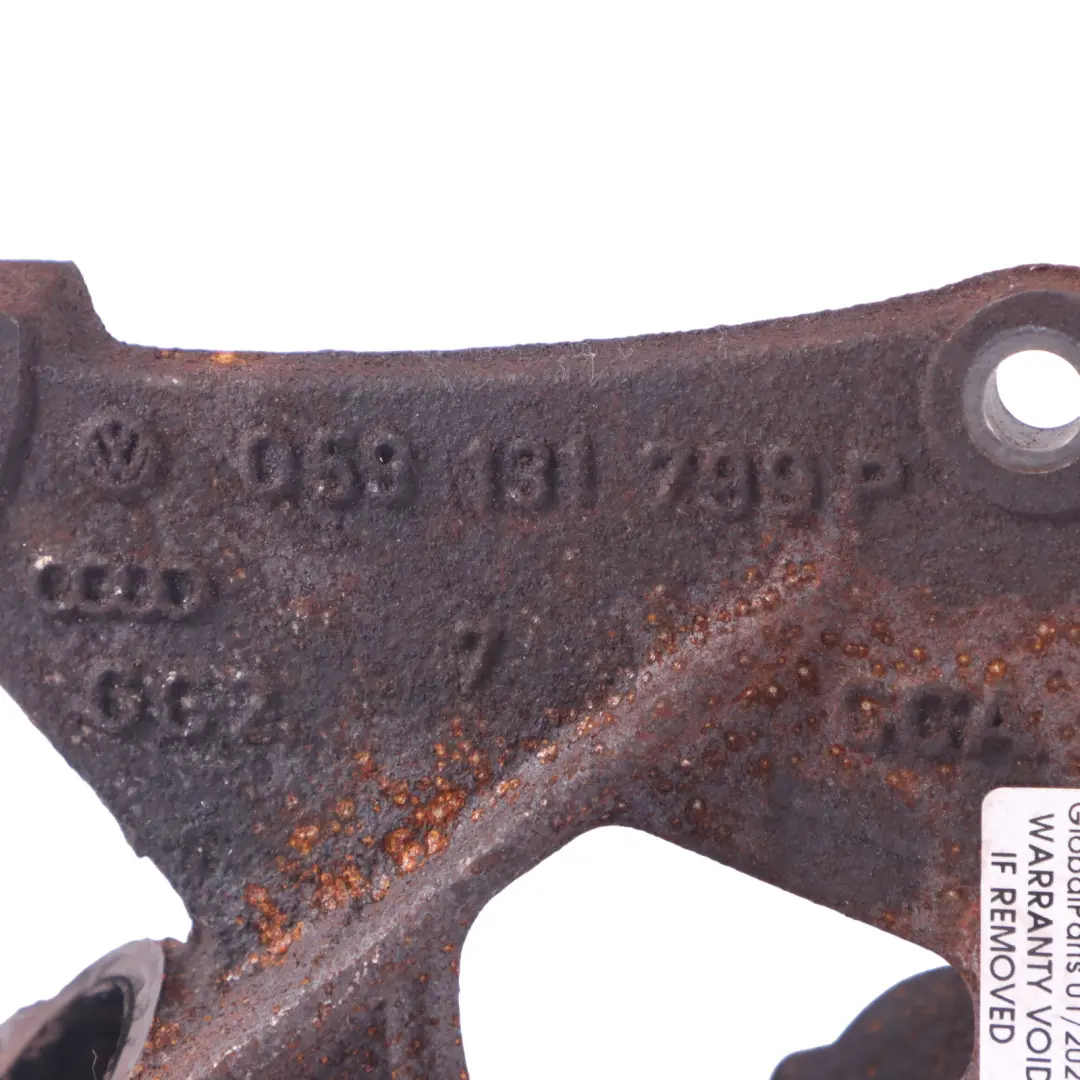 Audi Q7 4L 3.0 TDI Engine Mount Intake Manifold Supporting Bracket - SKU 059131799P - Part number 059131799P
