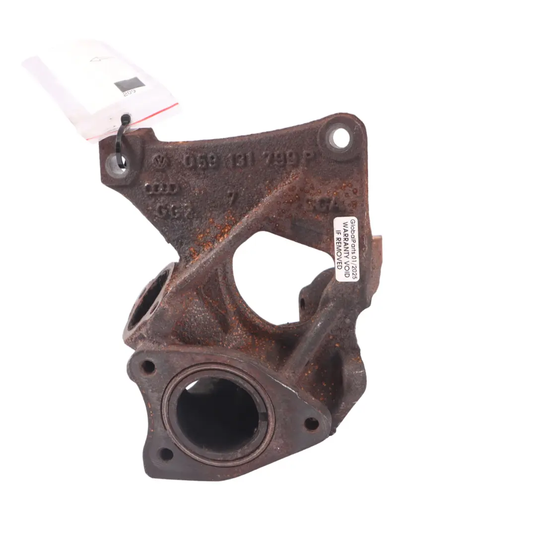 Audi Q7 4L 3.0 TDI Engine Mount Intake Manifold Supporting Bracket - SKU 059131799P - Part number 059131799P