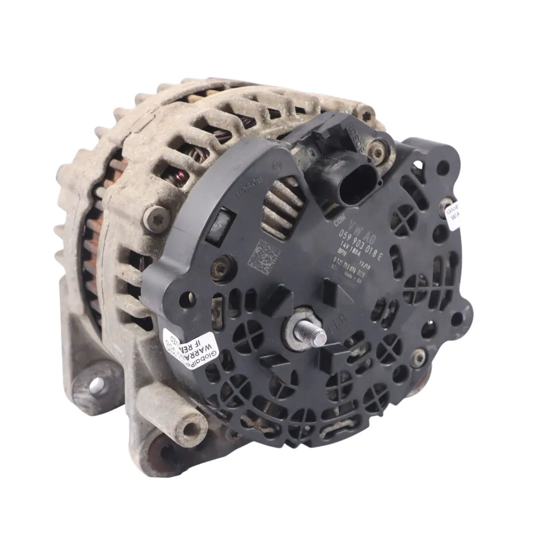 Audi Q7 4L Diesel Alternator Generator Engine Electrical Unit - SKU 059903018E - Part number 059903018E