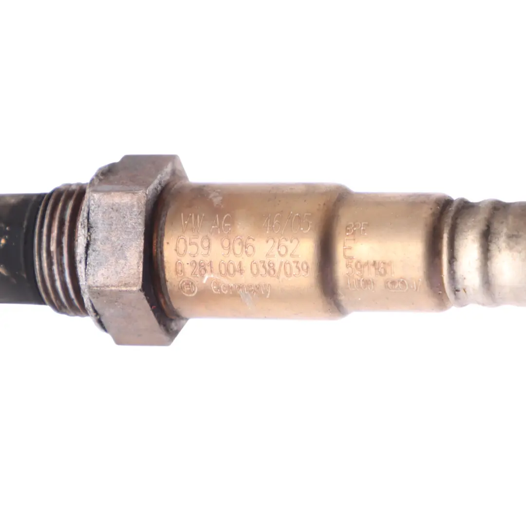 Sonde Lambda Diesel Line pour Audi A4 B7 à propos du numéro de pièce 059906262E Audi A4 B7 Sonde Lambda Diesel Line - SKU 059906262E - Numéro de pièce 059906262E