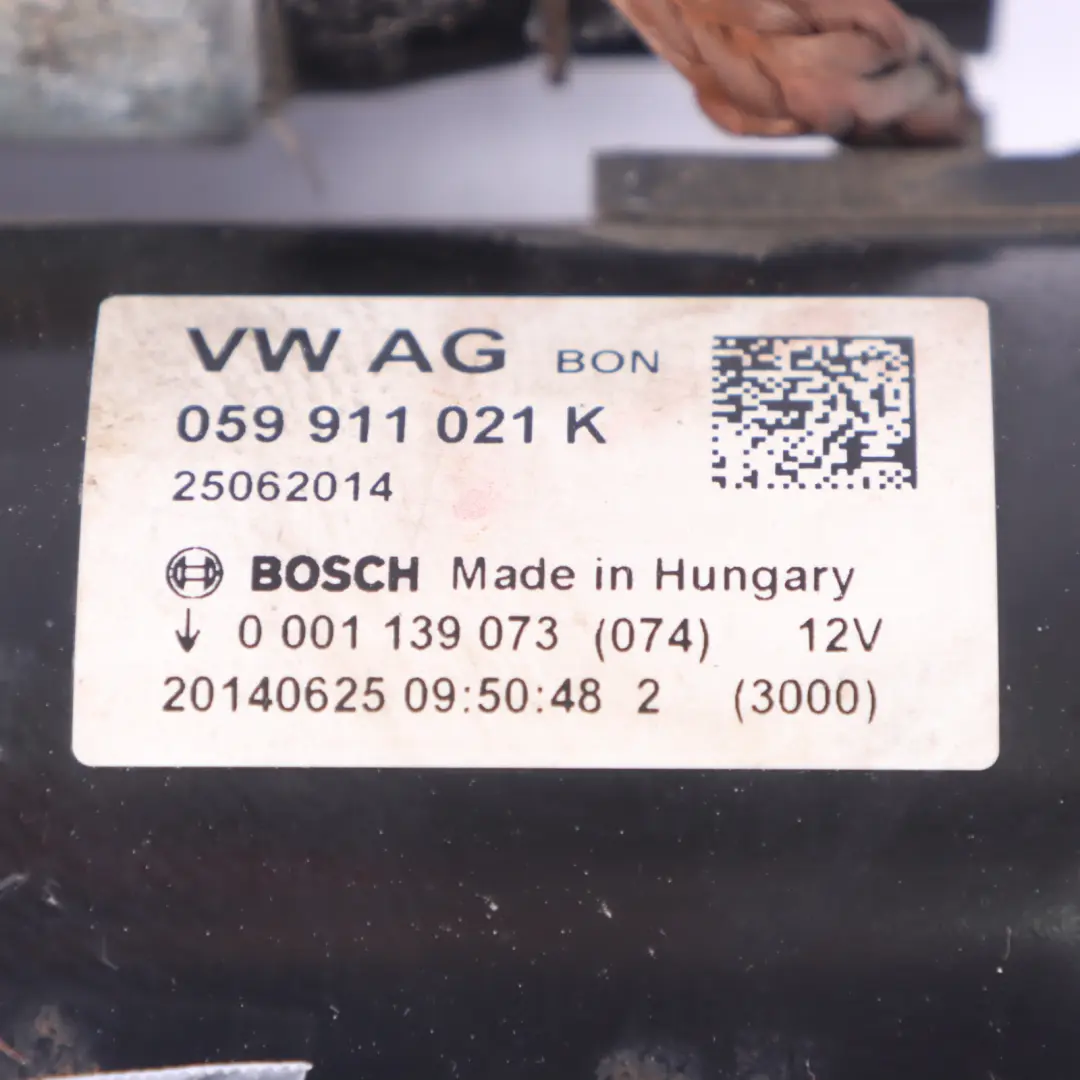 Audi A5 8T 3.0 TDI CLAB Diesel Engine Starter Motor - SKU 059911021K - Part number 059911021K