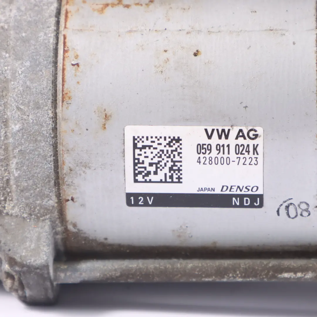 arranque AUDI Q7 4L VW Touareg MK2 3.0 TDI Diesel Starter para Motor de con número de pieza 059911024K Motor de arranque AUDI Q7 4L VW Touareg MK2 3.0 TDI Diesel Starter - SKU 059911024K - Número de pieza 059911024K
