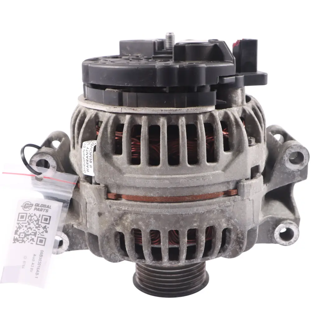 Motore a benzina Alternatore Generatore 14V 140A per Audi A4 B7 con numero di parte 06B903016AB Audi A4 B7 Motore a benzina Alternatore Generatore 14V 140A - SKU 06B903016AB-1 - Numero di parte 06B903016AB