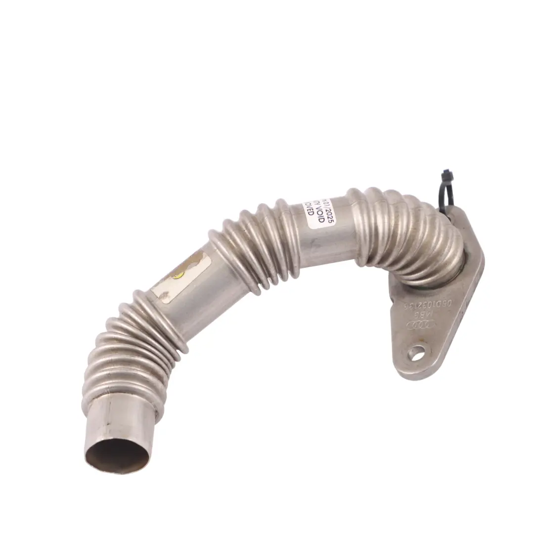 Audi A4 B7 2.0 TFSI BGB EGR Valve Engine Breather Pipe Hose Line Tube - SKU 06D103213G - Part number 06D103213G