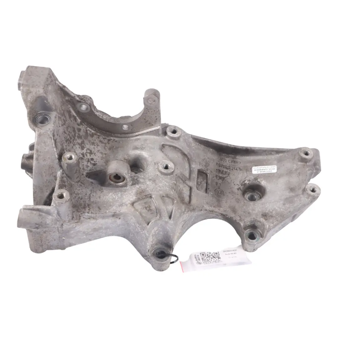 BGB Benzina Supporto staffa alternatore per Audi A4 B7 2.0 TFSI con numero di parte 06D903143C Audi A4 B7 2.0 TFSI BGB Benzina Supporto staffa alternatore - SKU 06D903143C - Numero di parte 06D903143C