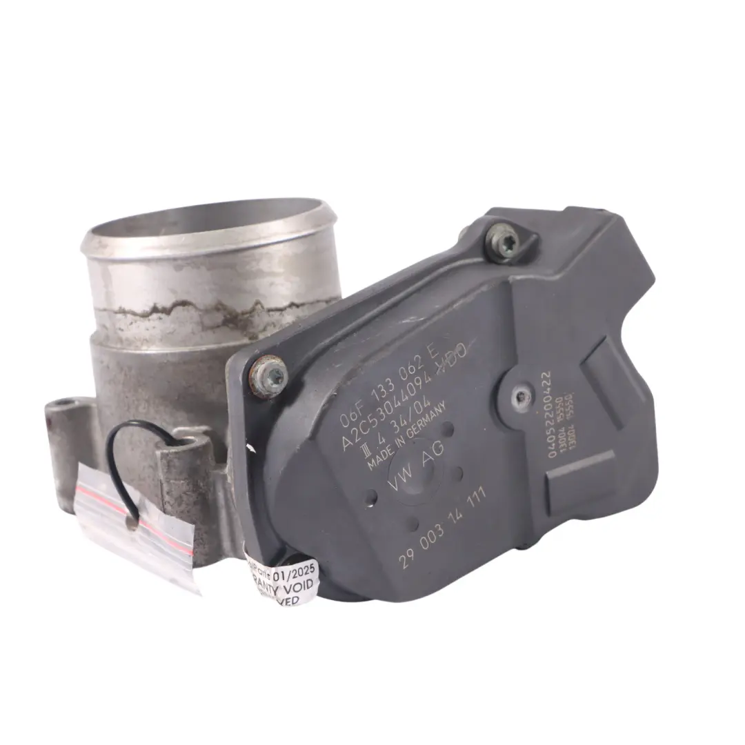 Audi A4 B7 2.0 TFSI Corps de papillon à essence Clapet de soupape - SKU 06F133062E - Numéro de pièce 06F133062E