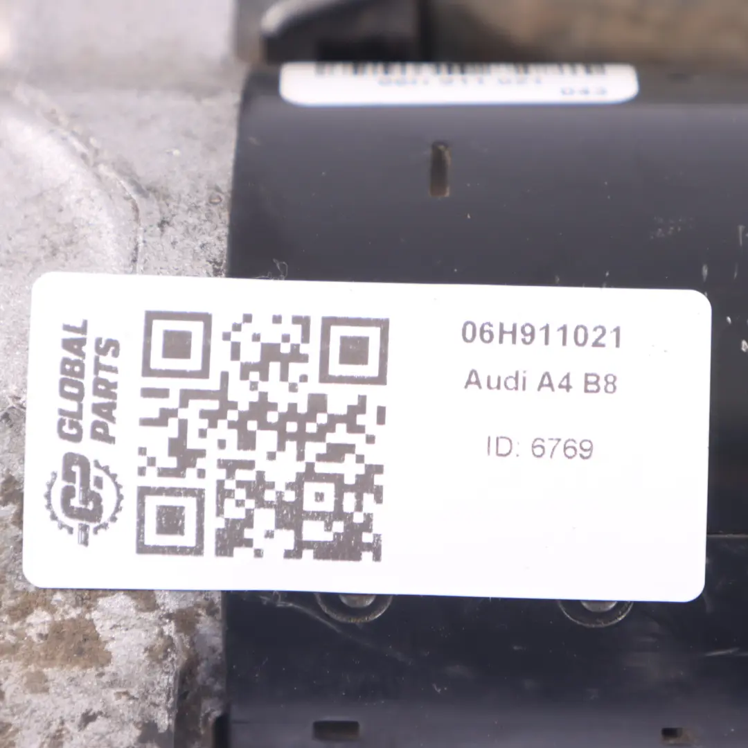 Motore a benzina Motorino di avviamento per Audi A4 B8 2.0 TFSI con numero di parte 06H911021 Audi A4 B8 2.0 TFSI Motore a benzina Motorino di avviamento - SKU 06H911021 - Numero di parte 06H911021