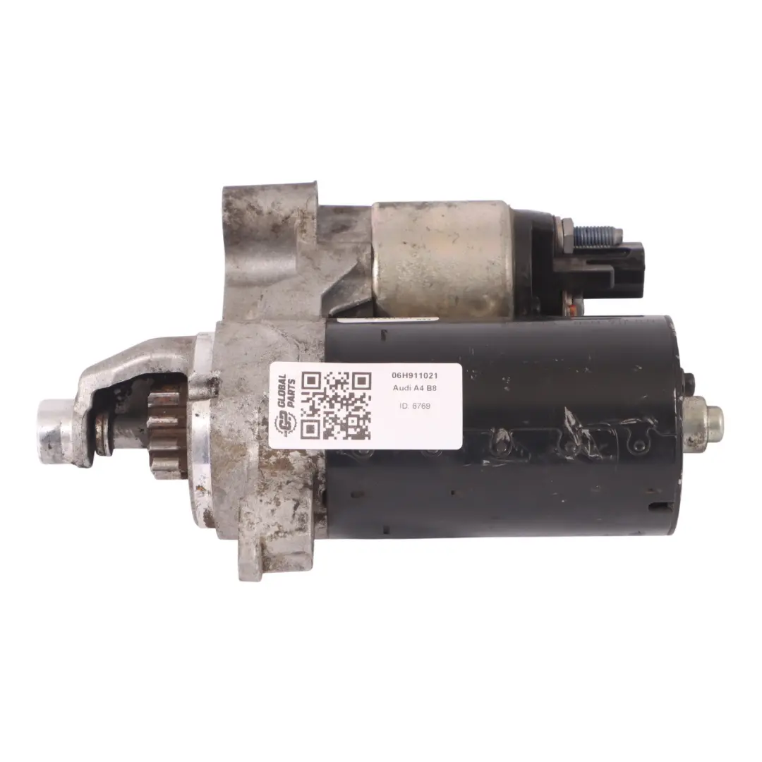 Audi A4 B8 2.0 TFSI Petrol Engine Starter Motor - SKU 06H911021 - Part number 06H911021