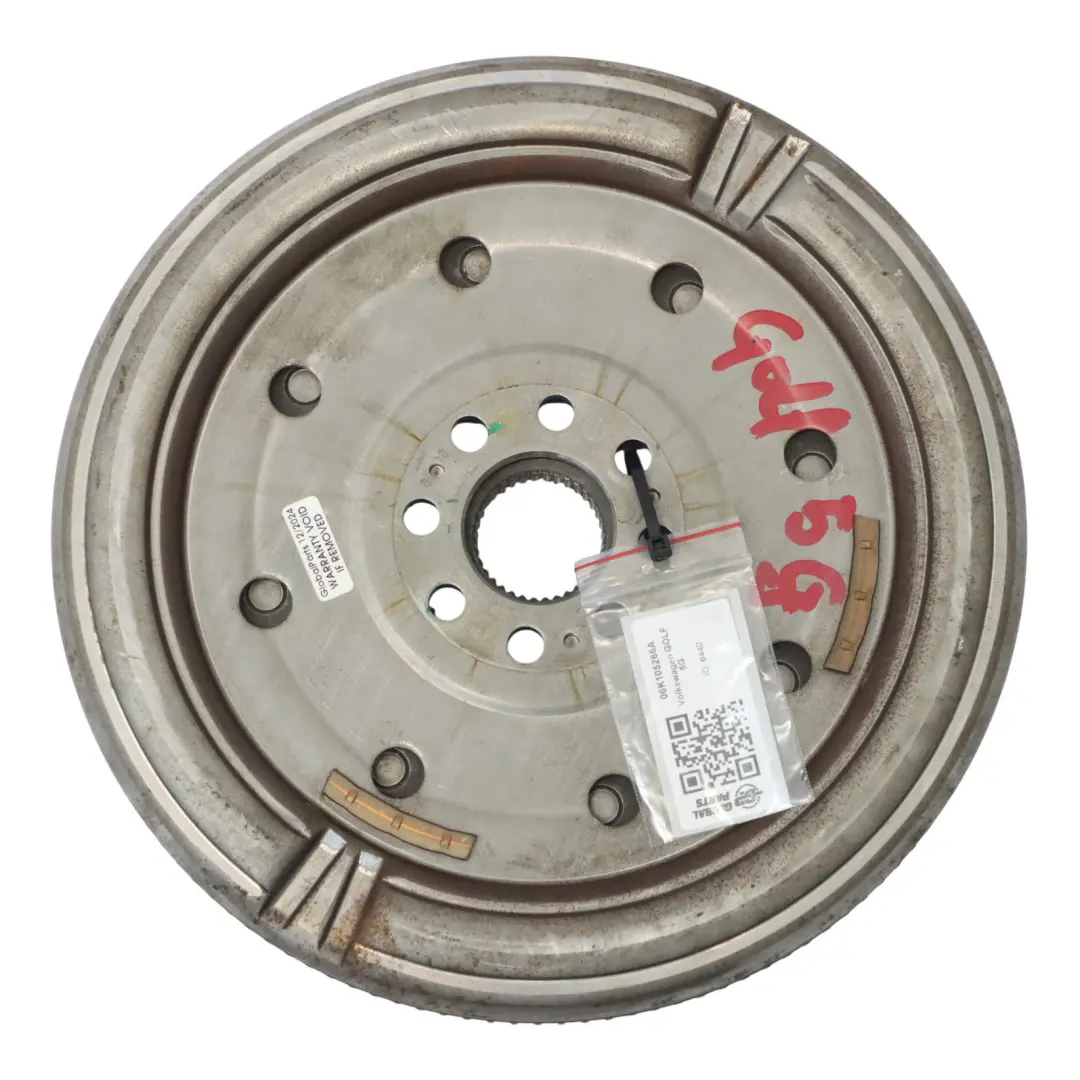 5G 2.0 TSI CHHA Volante de Doble Masa Automático para VW Volkswagen Golf con número de pieza 06K105266A VW Volkswagen Golf 5G 2.0 TSI CHHA Volante de Doble Masa Automático - SKU 06K105266A - Número de pieza 06K105266A