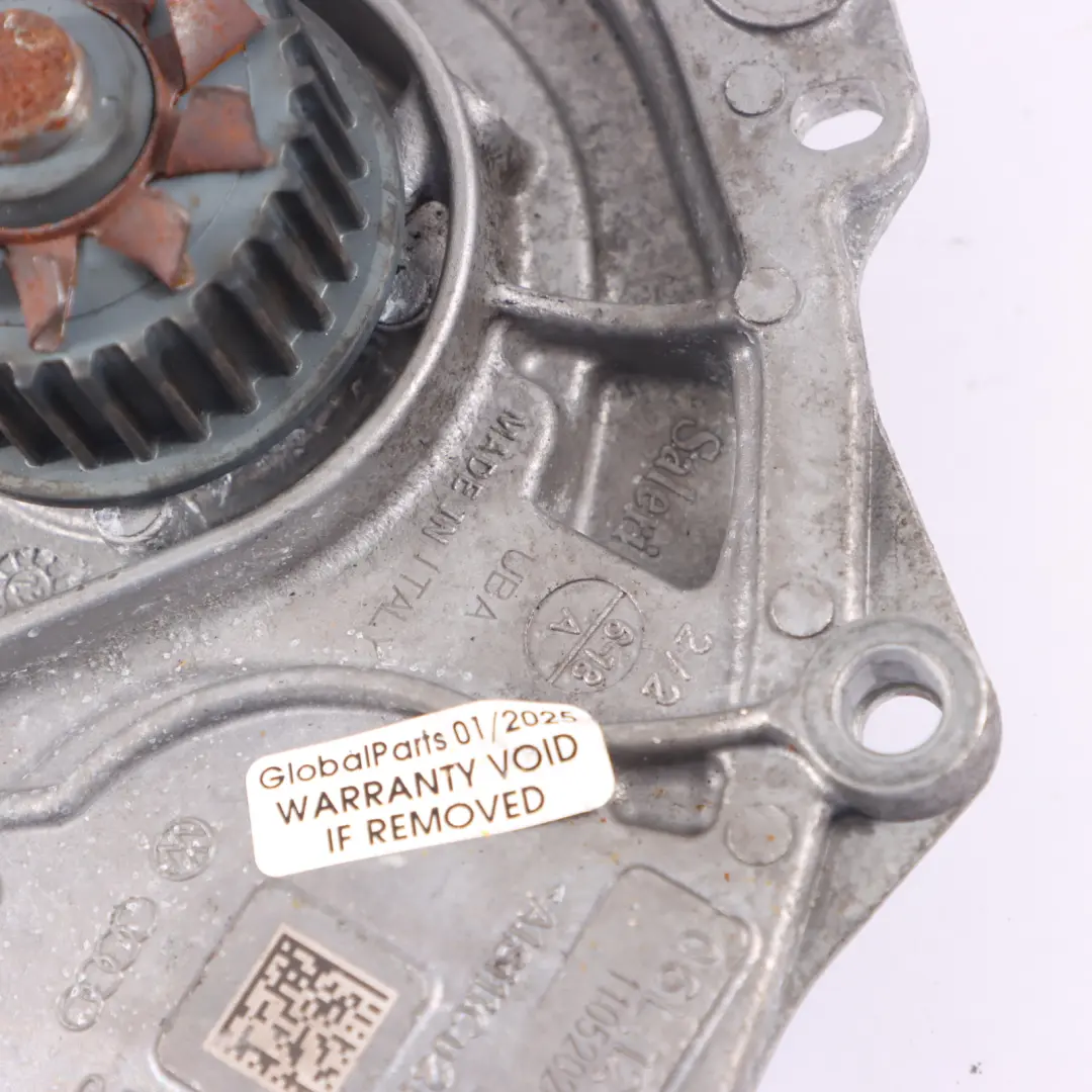 Thermostat Coolant Water Pump to Audi A4 B9 Volkswagen Golf 8 2.0 TFSI with Part number 06L121012L Audi A4 B9 Volkswagen Golf 8 2.0 TFSI Thermostat Coolant Water Pump - SKU 06L121012L - Part number 06L121012L