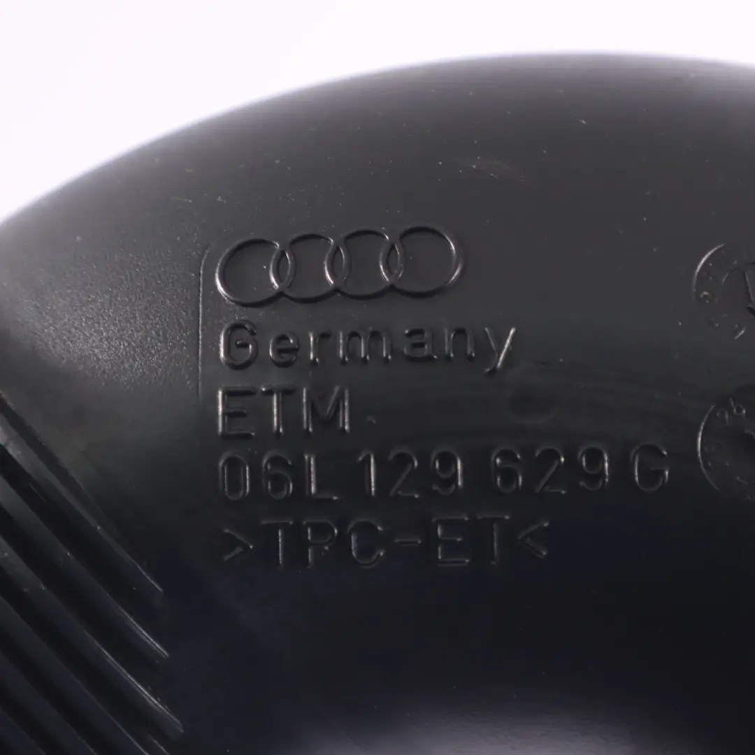 Tubo di raccordo aspirazione aria Tubo di ingresso per Audi A4 B9 con numero di parte 06L129629G Audi A4 B9 Tubo di raccordo aspirazione aria Tubo di ingresso - SKU 06L129629G - Numero di parte 06L129629G