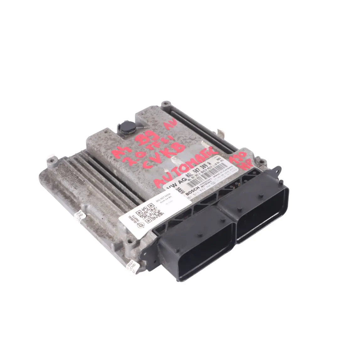 CVKB 190HP Unité de contrôle moteur ECU Automatic pour Audi A4 B9 2.0 TFSI à propos du numéro de pièce 06L907309A Audi A4 B9 2.0 TFSI CVKB 190HP Unité de contrôle moteur ECU Automatic - SKU 06L907309A - Numéro de pièce 06L907309A