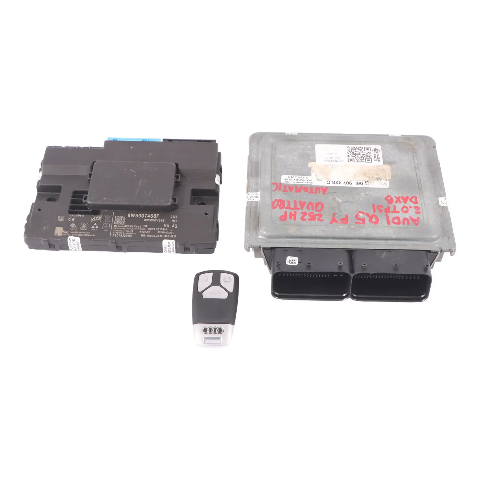 Audi Q5 FY 2.0 TFSI DAXB 252HP Quattro Engine ECU Kit Gateway + Key 06L907425C