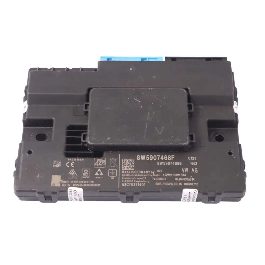 Audi Q5 FY 2.0 TFSI DAXB 252HP Quattro Engine ECU Kit Gateway + Key - SKU 06L907425C-1 - Part number 06L907425C