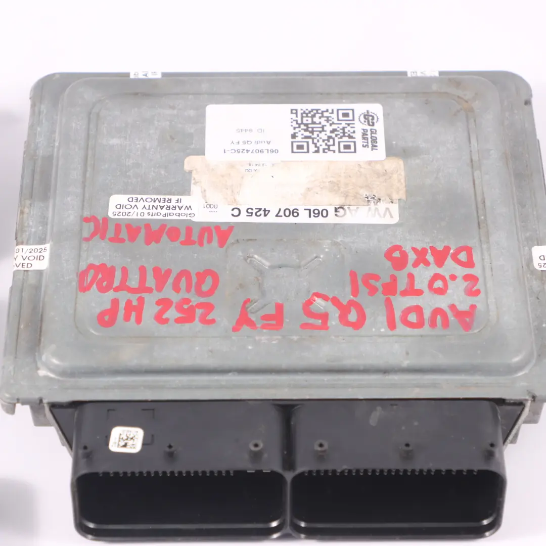 Audi Q5 FY 2.0 TFSI DAXB 252HP Quattro Komputer Silnika ECU - SKU 06L907425C-1 - Numer Części 06L907425C