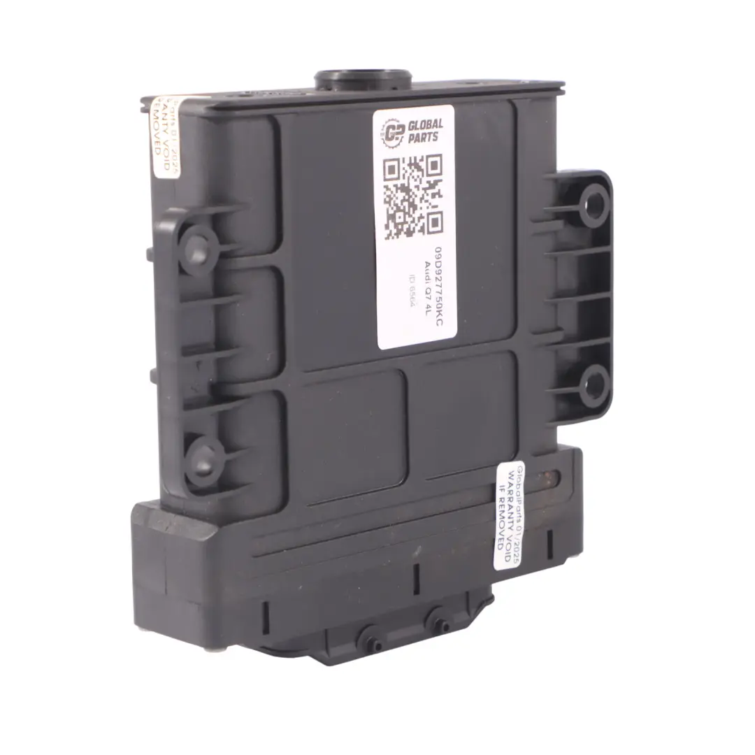 CASA Módulo control caja cambios automática ECU para Audi Q7 4L 3.0 TDI con número de pieza 09D927750KC Audi Q7 4L 3.0 TDI CASA Módulo control caja cambios automática ECU - SKU 09D927750KC - Número de pieza 09D927750KC