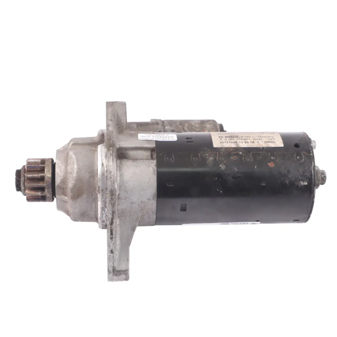 Audi A3 8V Engine Starter Motor Actuator Starter - SKU 0AM911023G - Numéro de pièce 0AM911023G