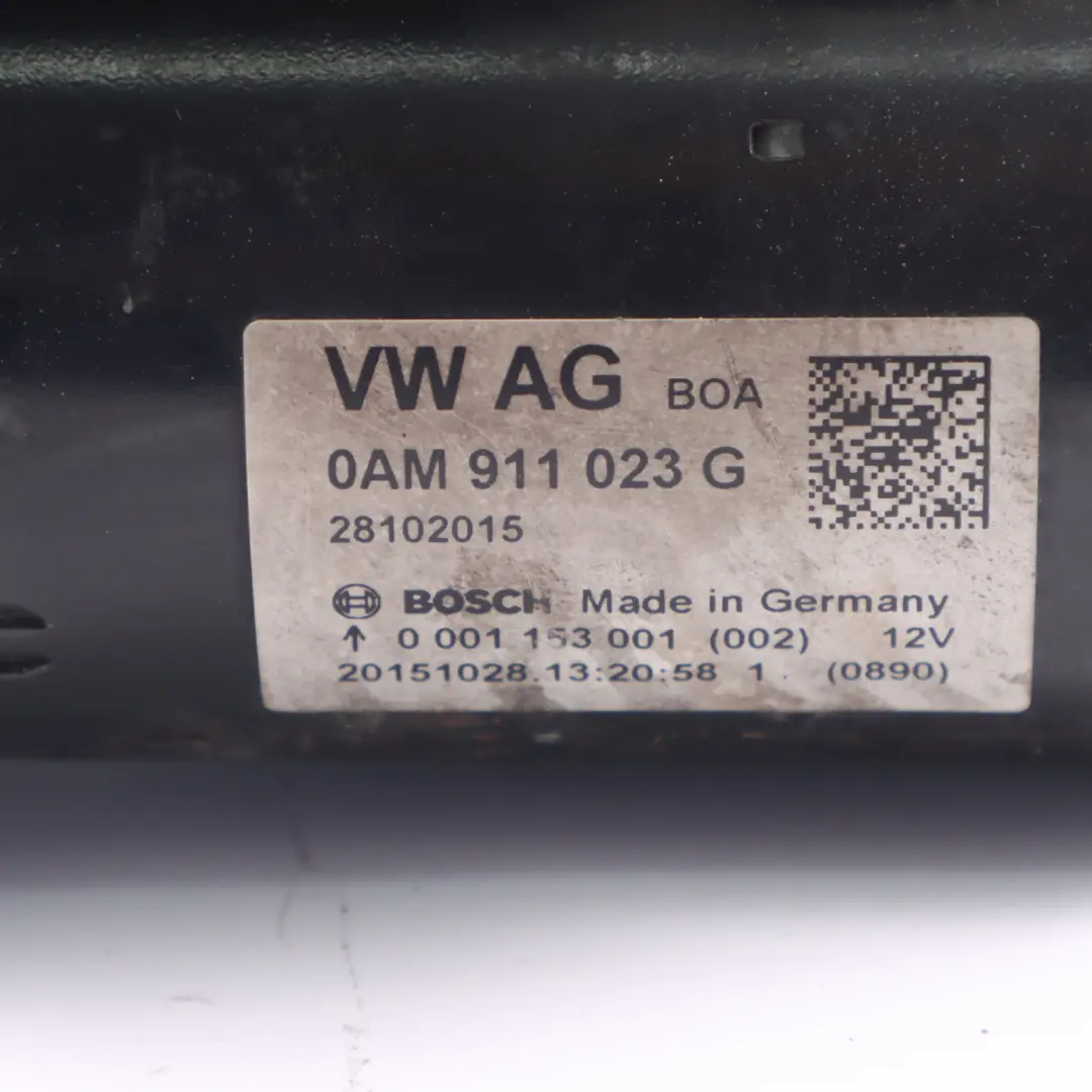 Audi A3 8V Rozrusznik Silnika - SKU 0AM911023G - Numer Części 0AM911023G